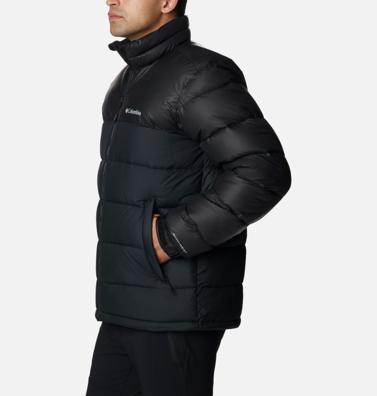 Men's High Divide Black Dot Jacket, Color: Black, image 3