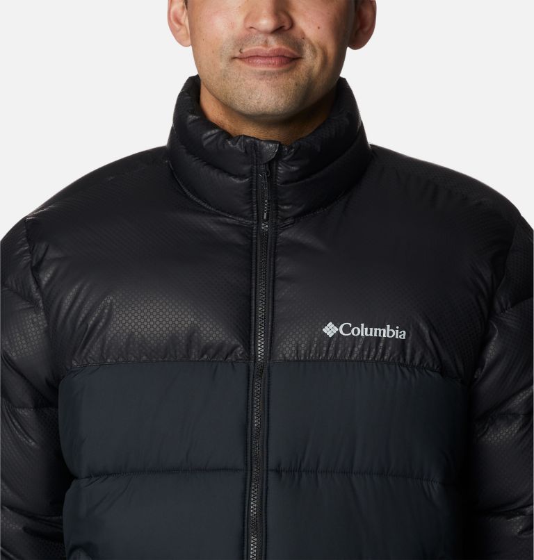 Men's High Divide Black Dot Jacket, Color: Black, image 4