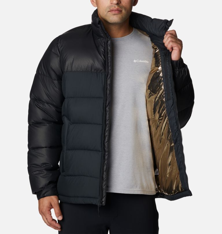 Men's High Divide Black Dot Jacket, Color: Black, image 5