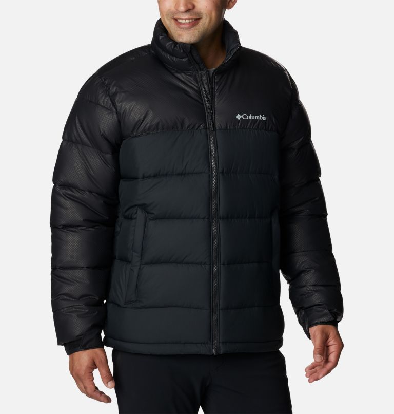 Men's High Divide Black Dot Jacket, Color: Black, image 1
