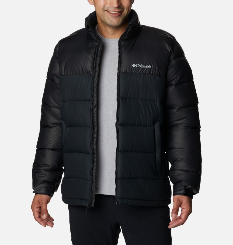 Cálida chaqueta acolchada High Divide Black Dot para hombre, Color: Black, image 8