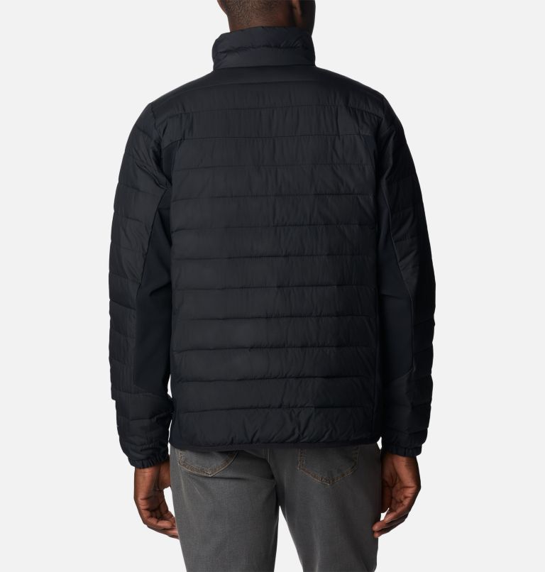Men's Powder Lite Hybrid Jacket, Color: Black, image 2