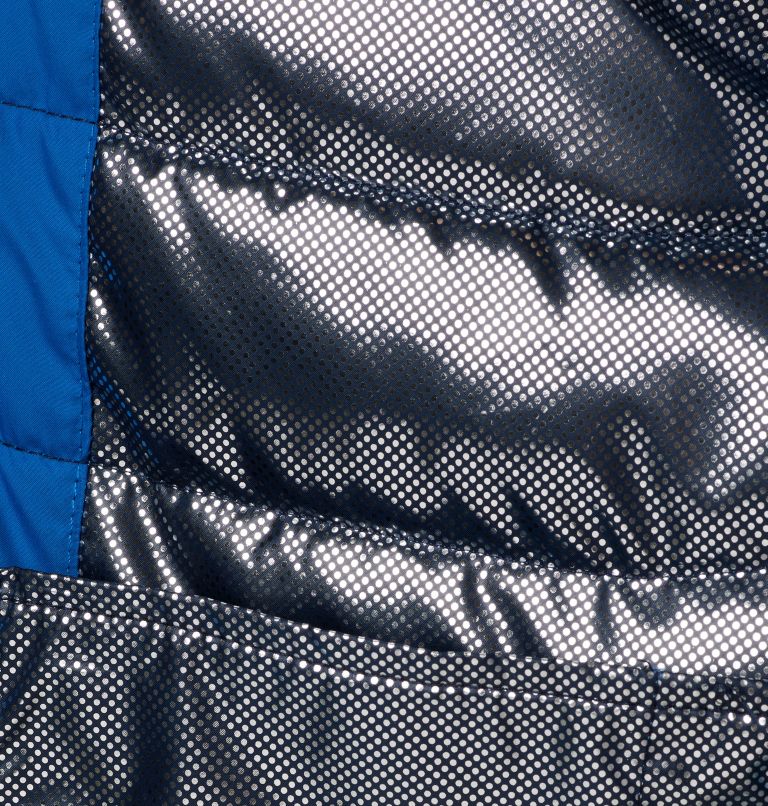 Men's Powder Lite Hybrid Jacket, Color: Bright Indigo, Compass Blue, image 6