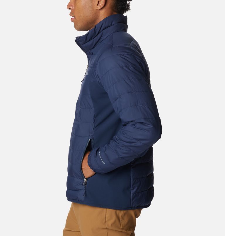 Chaqueta de Montaña Columbia Powder Lite™ Hooded Blue Hombre