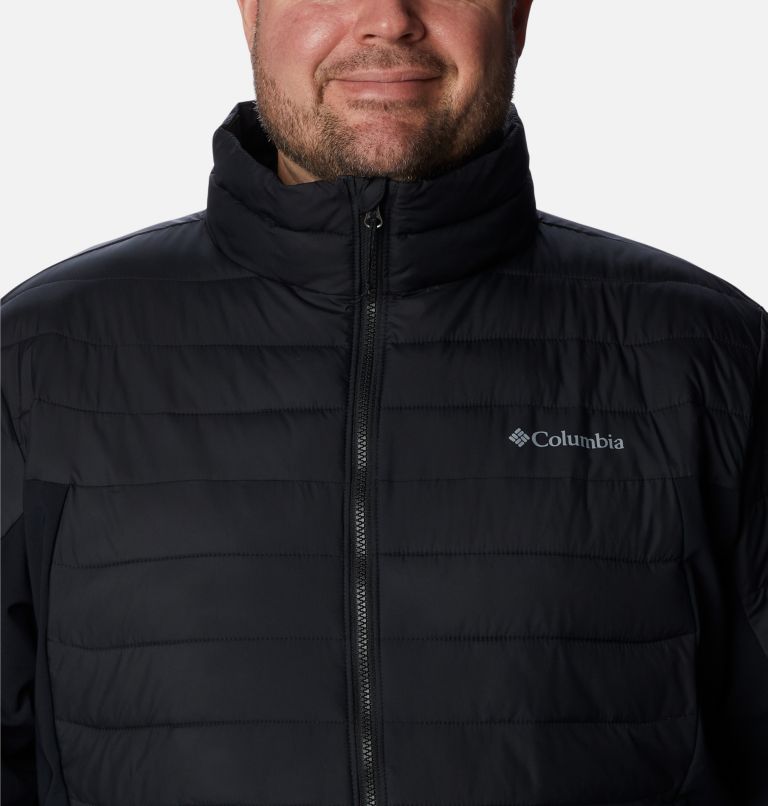 Men's Powder Lite Hybrid Jacket - Big, Color: Black, image 4