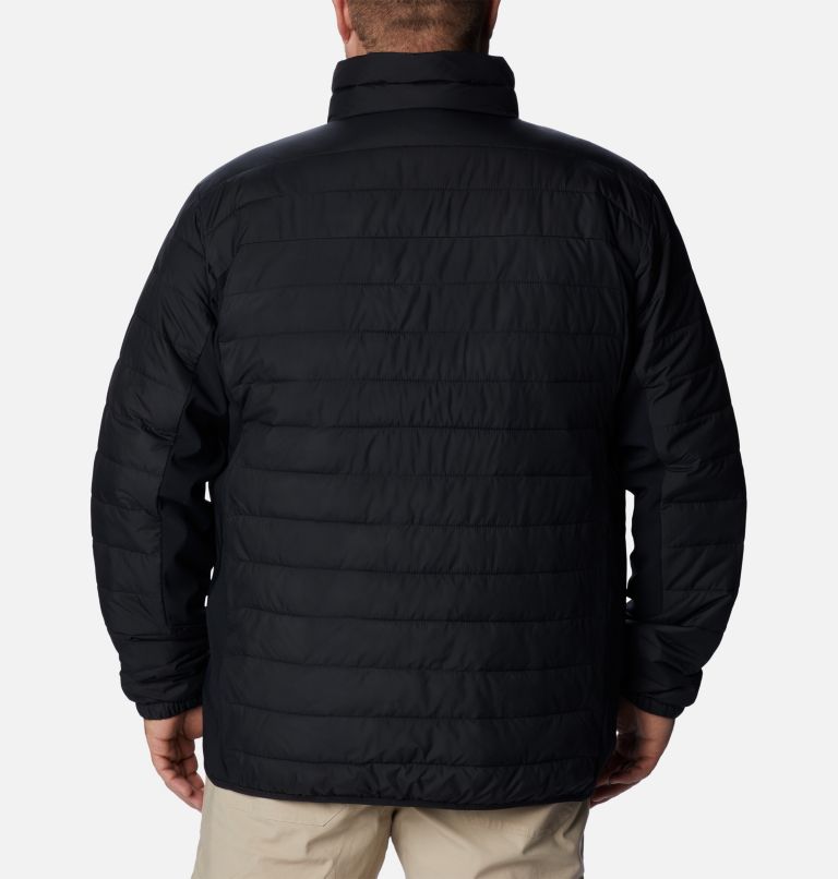 Men's Powder Lite Hybrid Jacket - Big, Color: Black, image 2