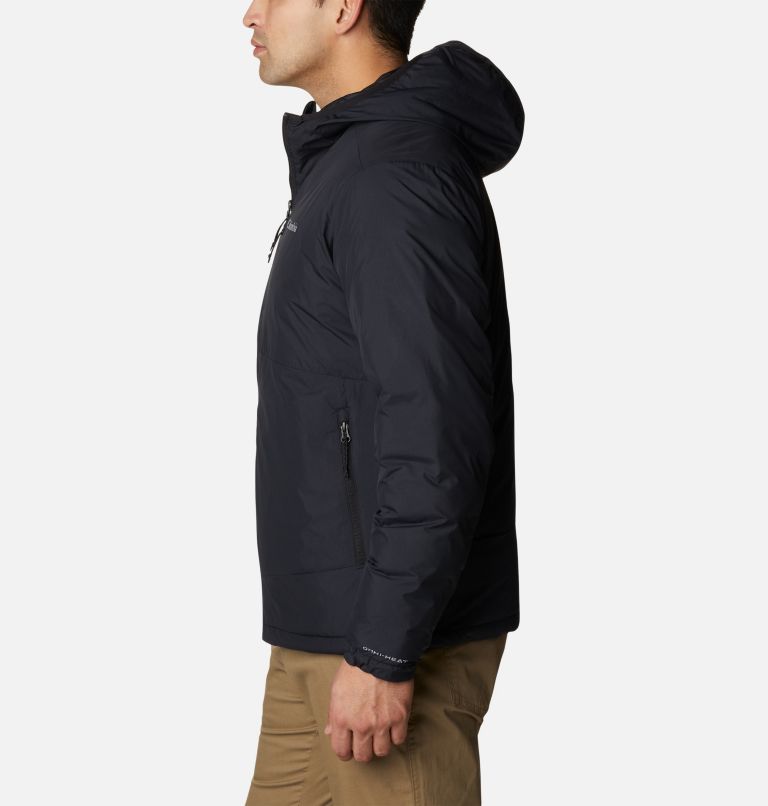Men's Reno Ridge Hooded Jacket, Color: Black, image 3