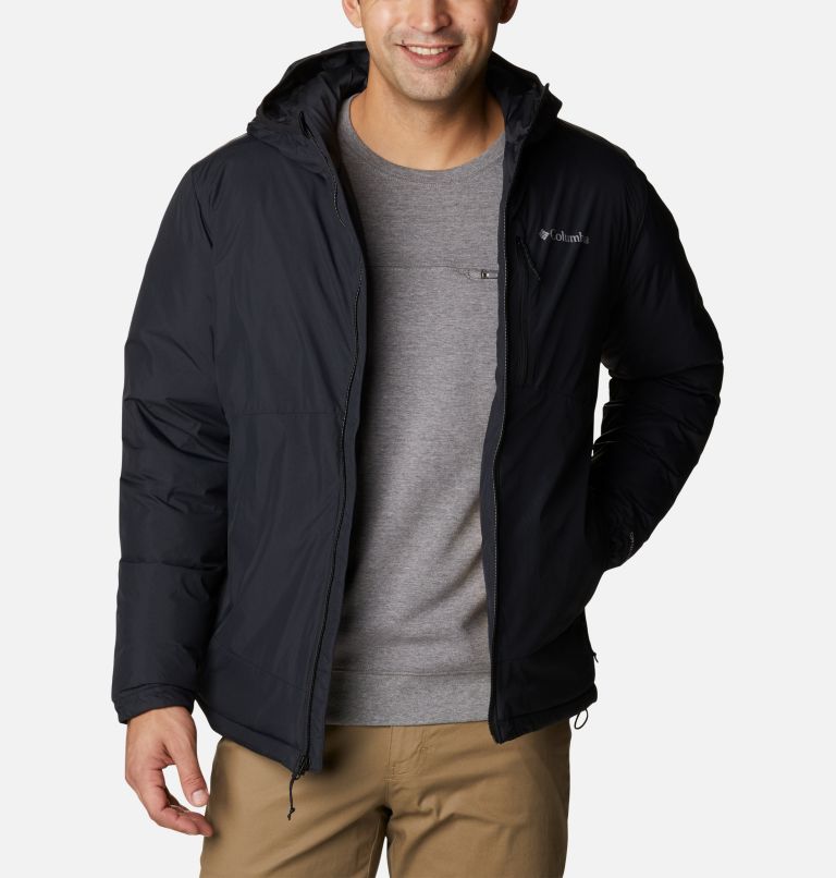Men's Reno Ridge Hooded Jacket, Color: Black, image 8