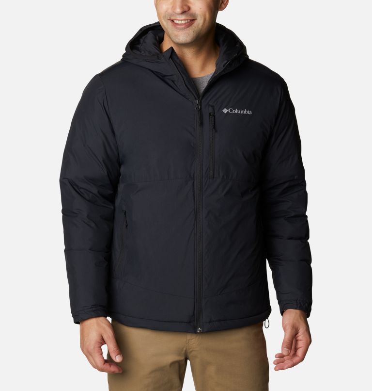 Thumbnail: Men's Reno Ridge Hooded Jacket, Color: Black, image 1