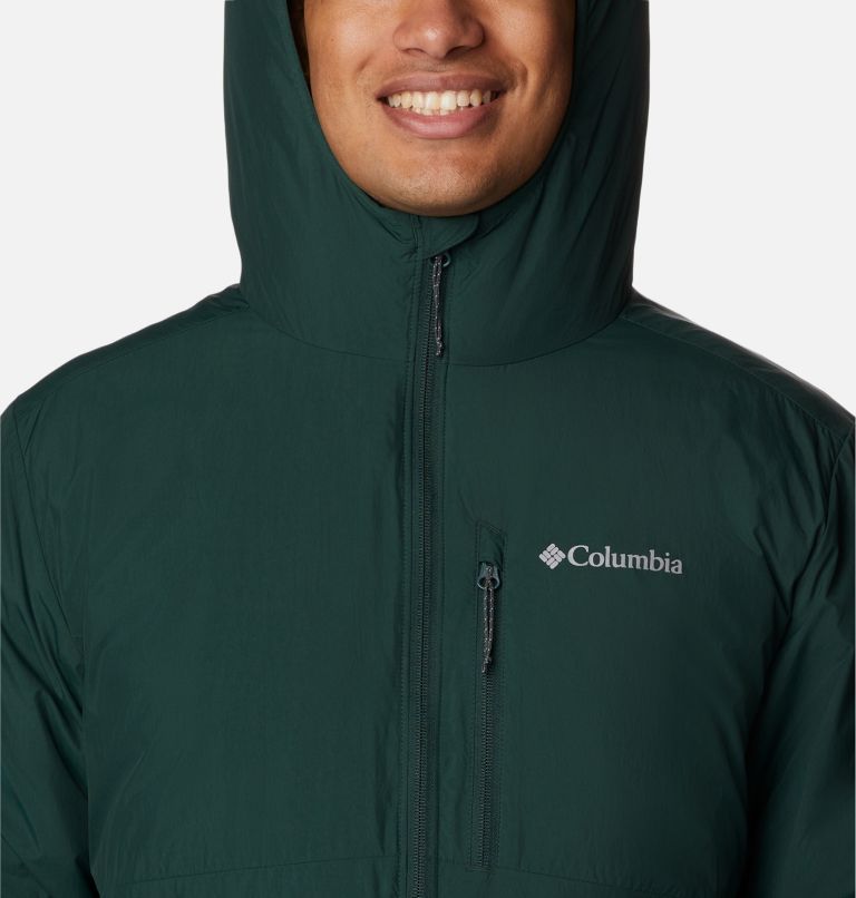 Men's Reno Ridge Hooded Insulated Jacket - Tall, Color: Spruce, image 4