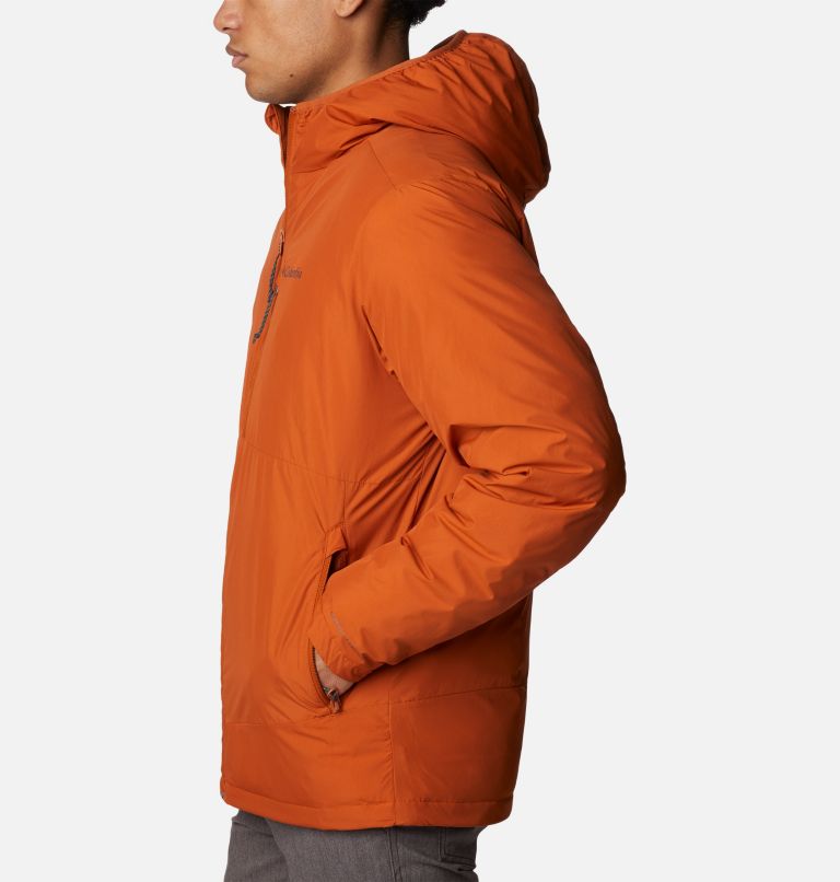 Men's Reno Ridge Hooded Insulated Jacket, Color: Warm Copper, image 3