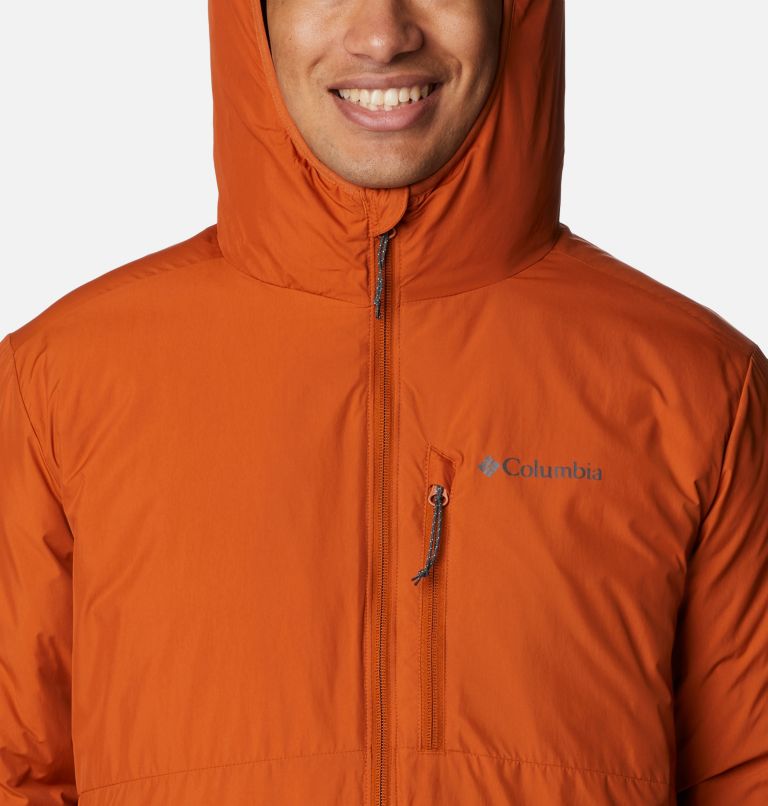 Thumbnail: Men's Reno Ridge Hooded Insulated Jacket, Color: Warm Copper, image 4