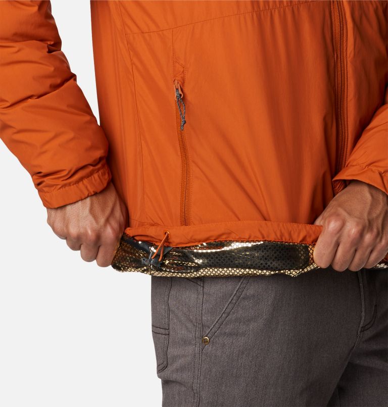 Thumbnail: Men's Reno Ridge Hooded Insulated Jacket, Color: Warm Copper, image 7
