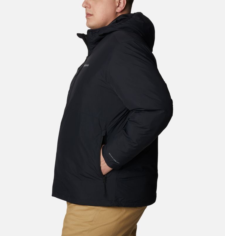 Thumbnail: Men's Reno Ridge Hooded Insulated Jacket - Big, Color: Black, image 3
