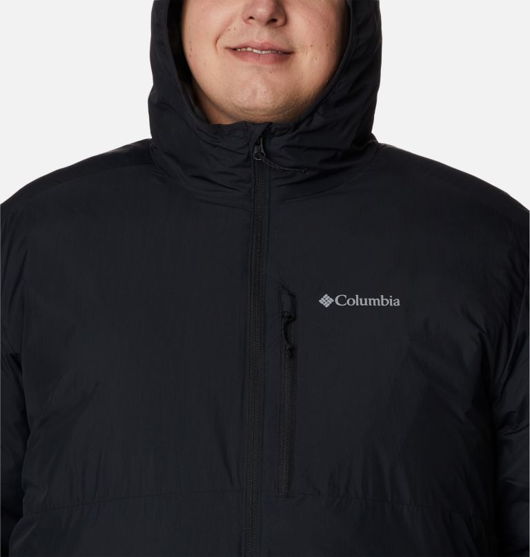 Thumbnail: Men's Reno Ridge Hooded Insulated Jacket - Big, Color: Black, image 4