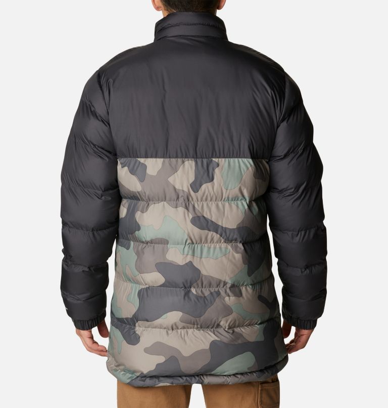 Thumbnail: Men's Pike Lake Mid Puffer Jacket, Color: Cypress Mod Camo Print, Shark, image 2