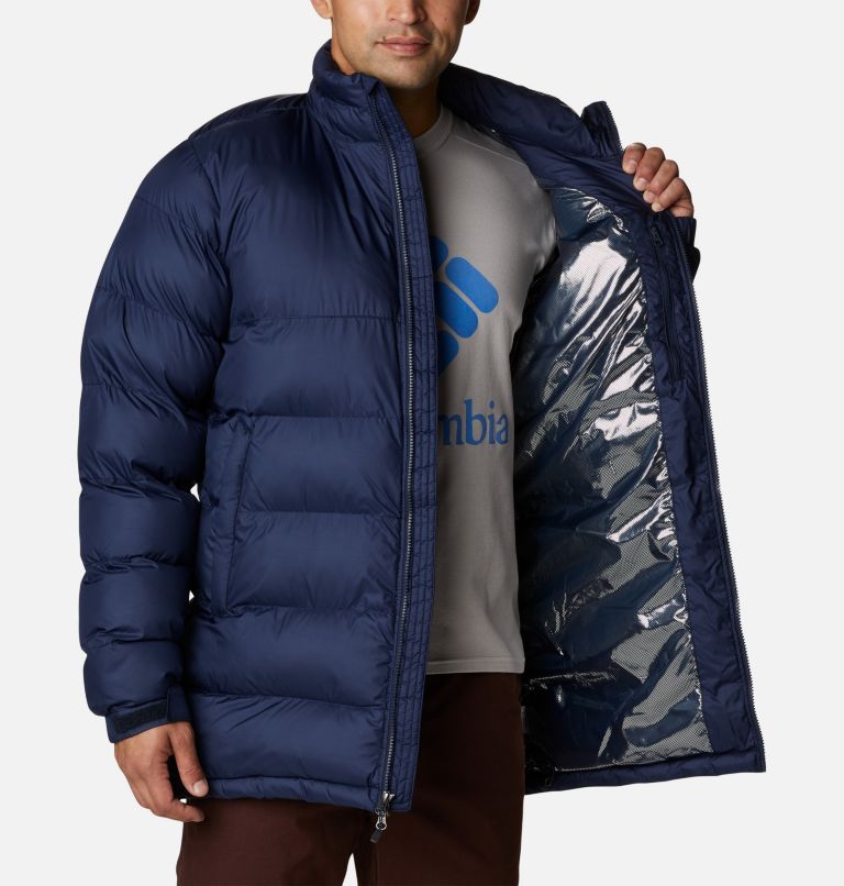 Thumbnail: Men's Pike Lake Mid Puffer Jacket, Color: Collegiate Navy, image 5