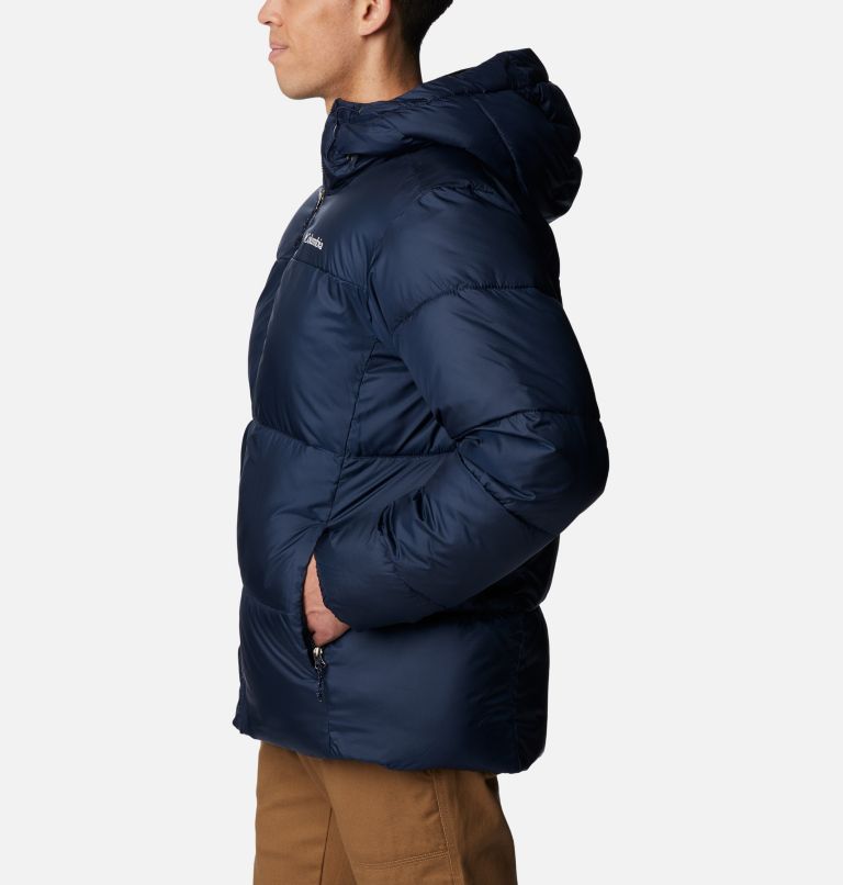 Men's Puffect Hooded Puffer Jacket, Color: Collegiate Navy, image 3