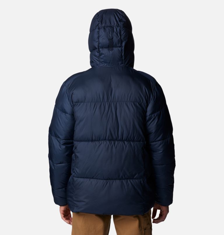 Thumbnail: Men's Puffect Hooded Puffer Jacket, Color: Collegiate Navy, image 2