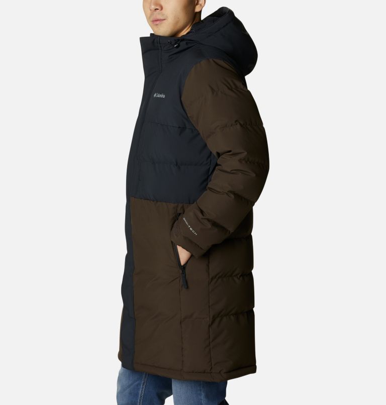 Men's Toyama Pass Down Parka, Color: Black, Cordovan, image 3