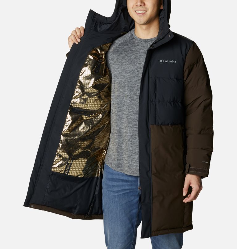 Men's Toyama Pass Down Parka, Color: Black, Cordovan, image 5
