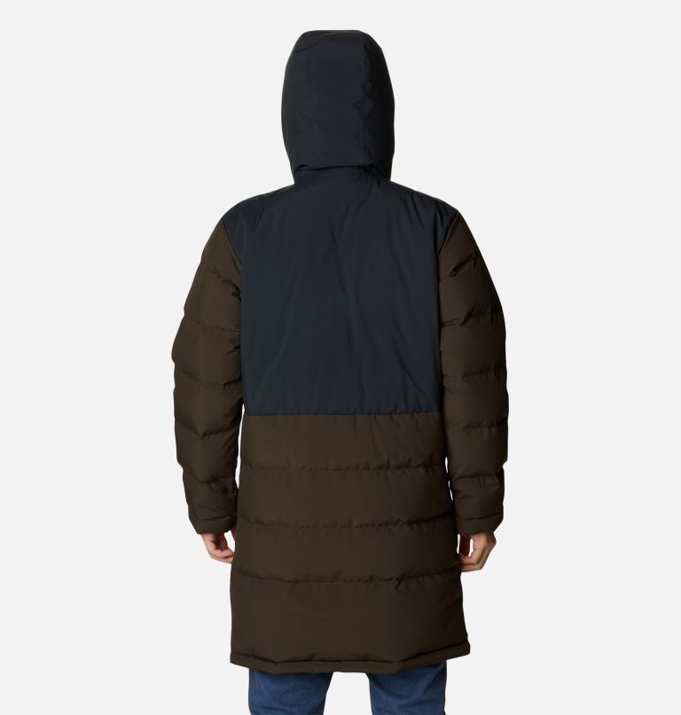 Men's Toyama Pass Down Parka, Color: Black, Cordovan, image 2