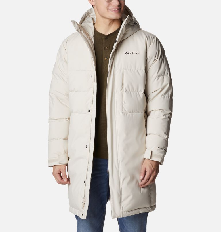 Long hooded 2024 jacket men