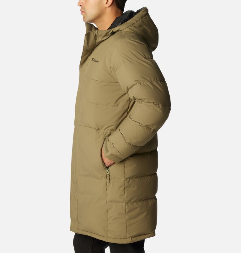 Parka larga impermeable de plumón con capucha Toyama Pass™ para hombre