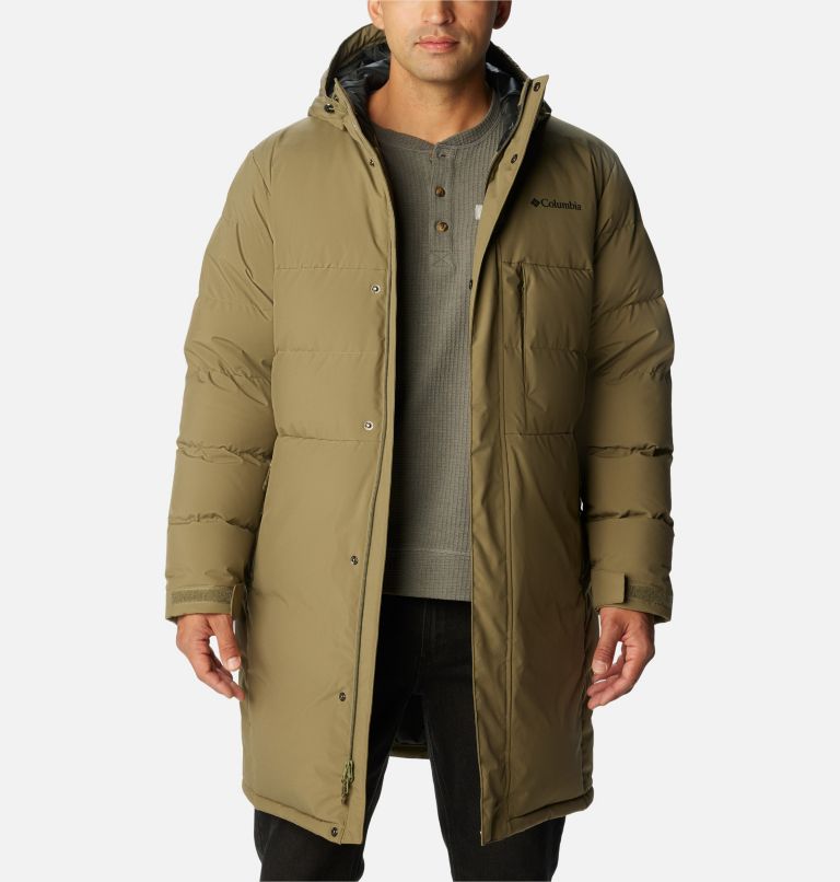 Parka larga impermeable de plumón con capucha Toyama Pass™ para hombre