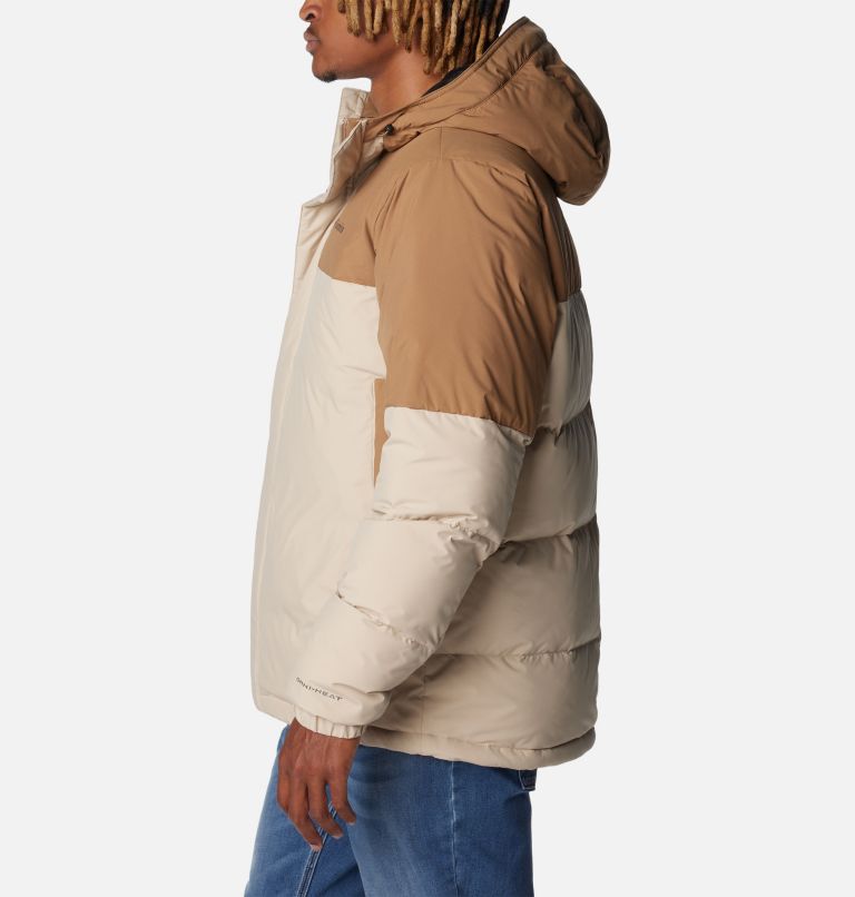 Manteau à capuchon Aldercrest Homme, Color: Ancient Fossil, Delta, image 3