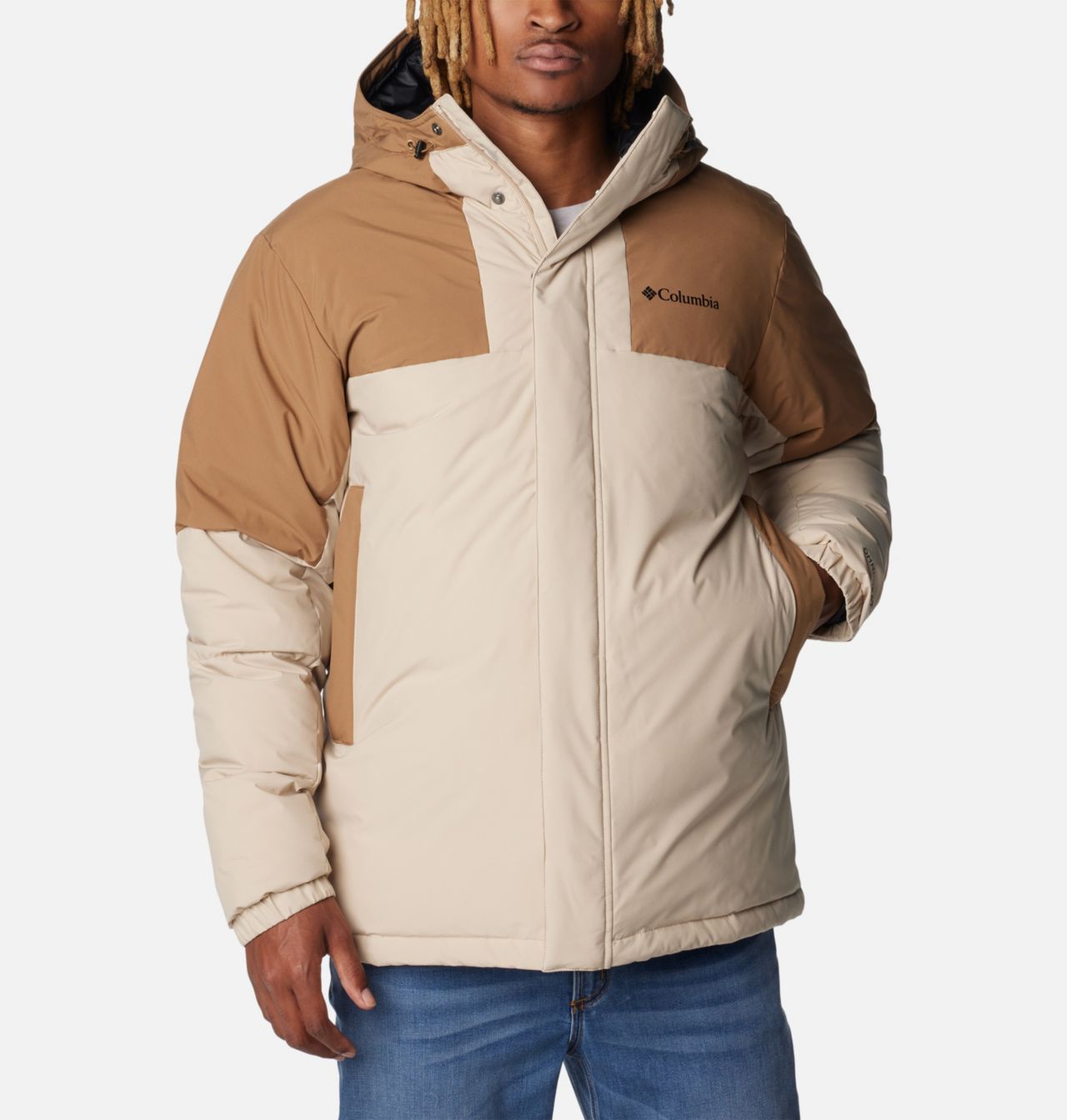 Men's Aldercrest™ Down Hooded Jacket 1