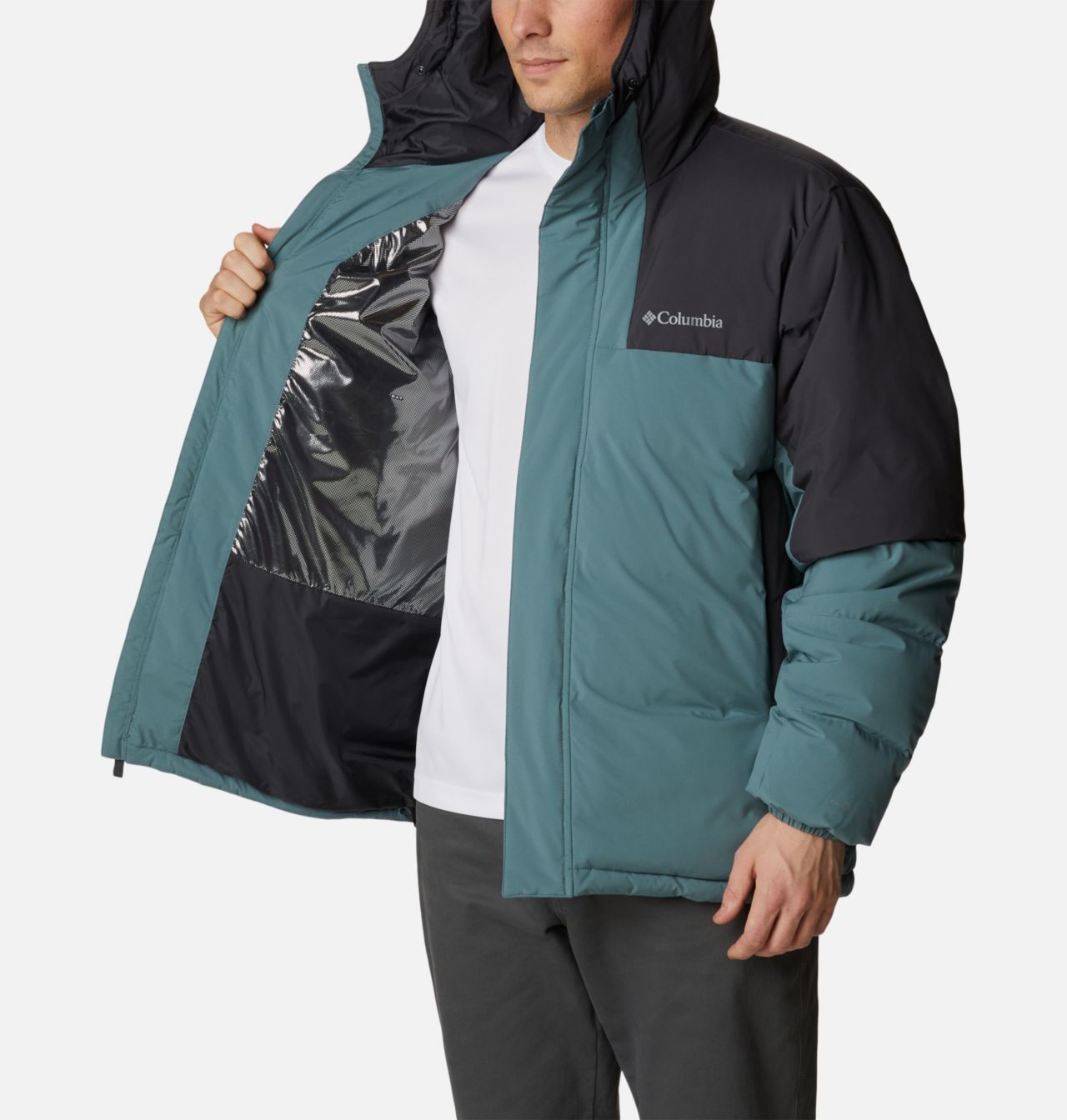 Men's Aldercrest™ Down Hooded Jacket 5