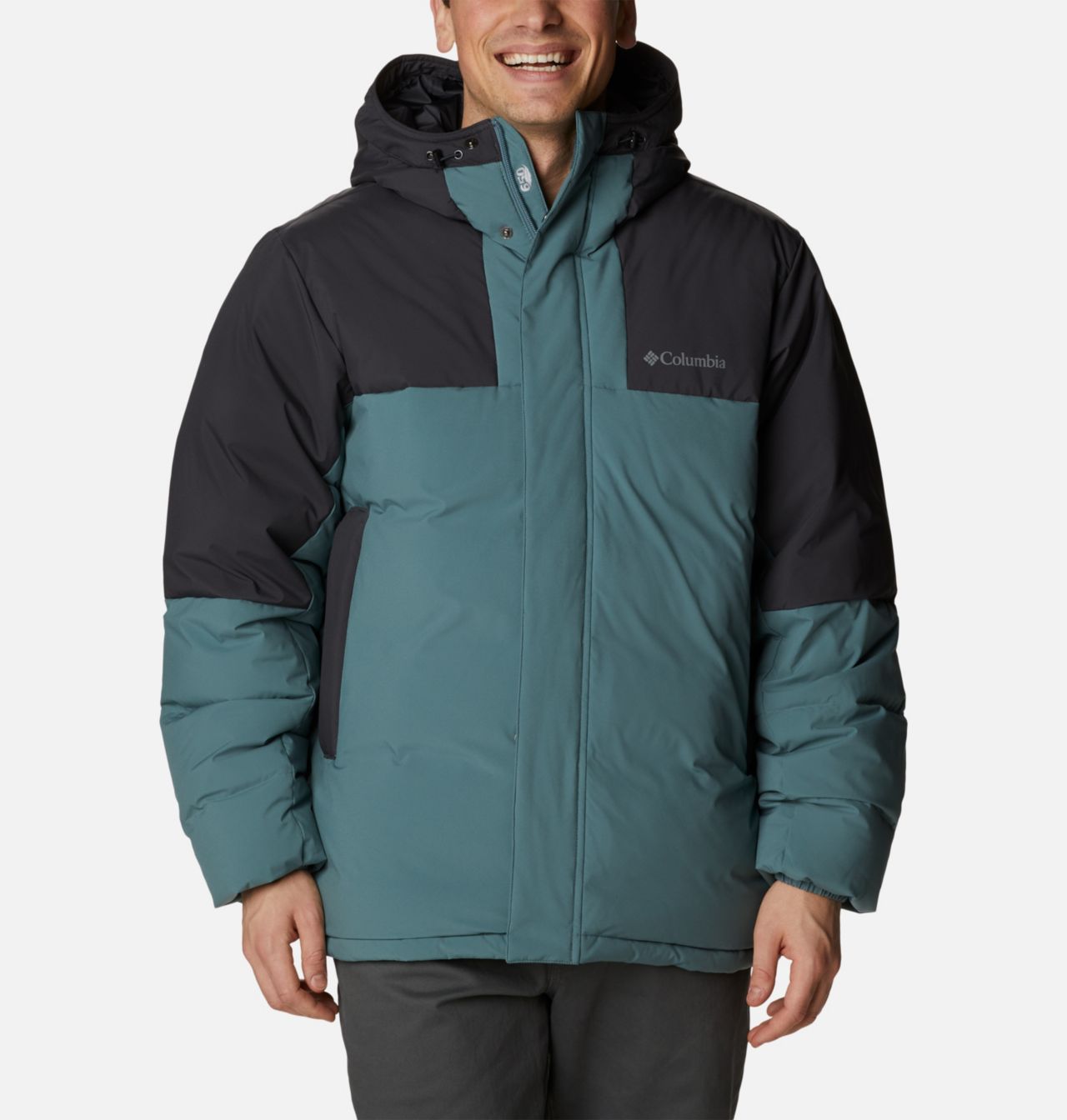 Men's Aldercrest™ Down Hooded Jacket 1