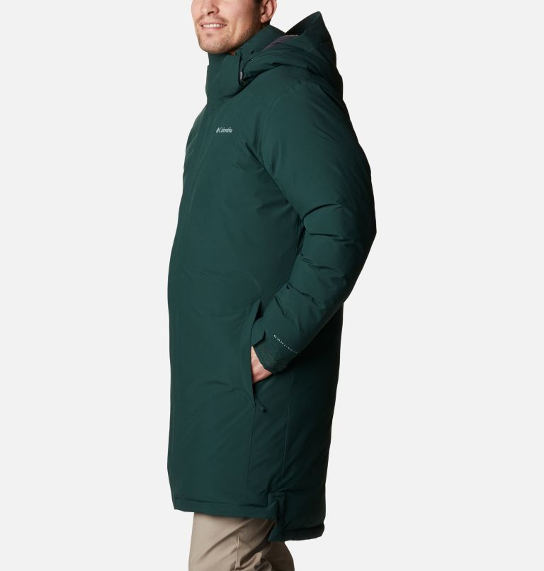 Thumbnail: Men's Arrow Trail Insulated Parka, Color: Spruce, image 3