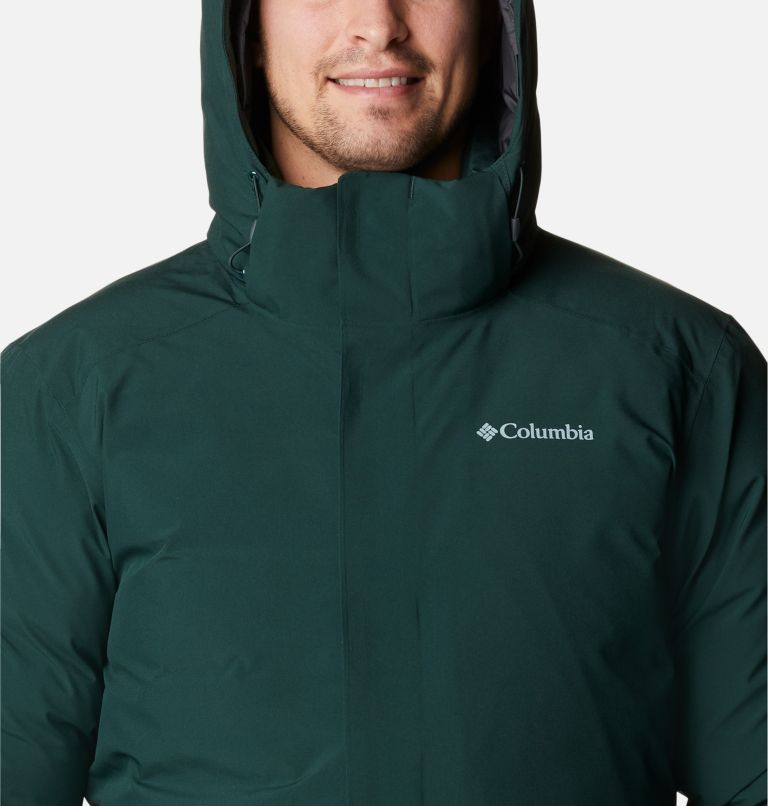 Thumbnail: Men's Arrow Trail Insulated Parka, Color: Spruce, image 4