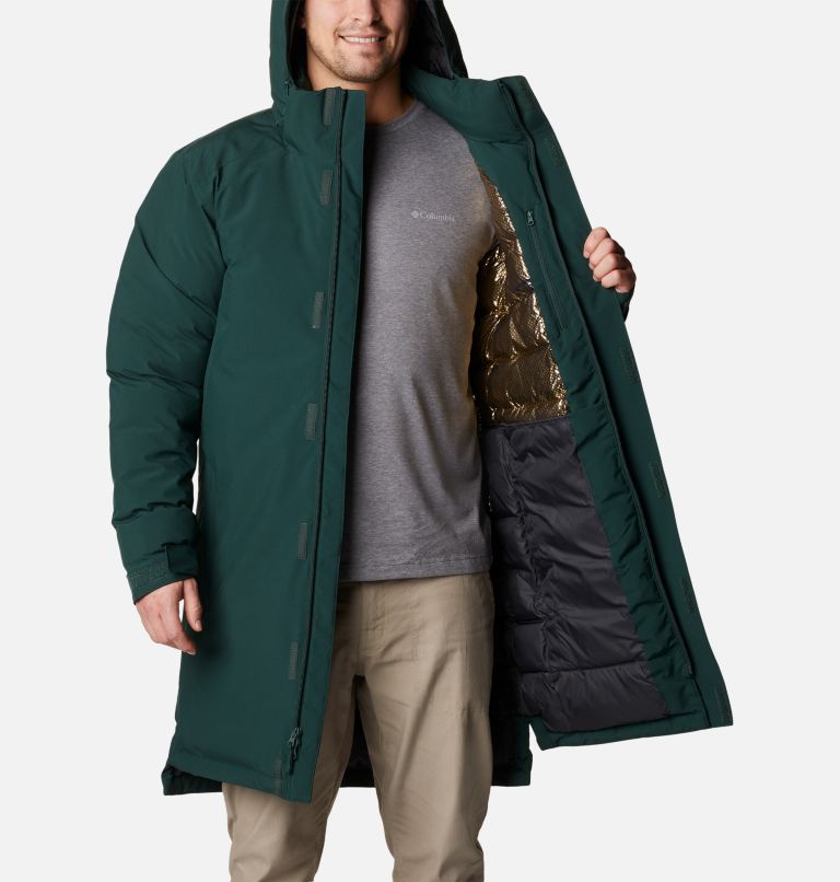 Thumbnail: Men's Arrow Trail Insulated Parka, Color: Spruce, image 5