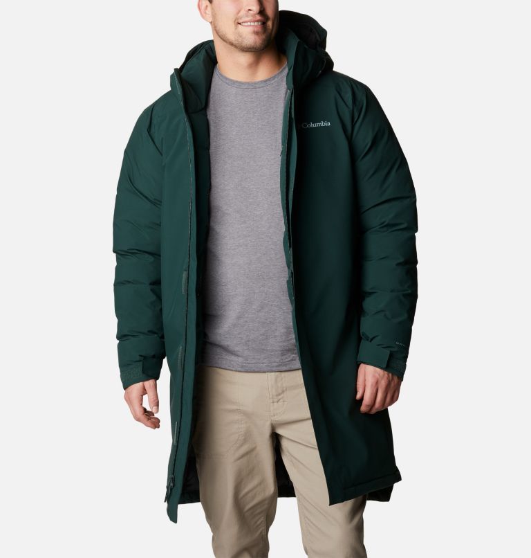 Thumbnail: Men's Arrow Trail Insulated Parka, Color: Spruce, image 9