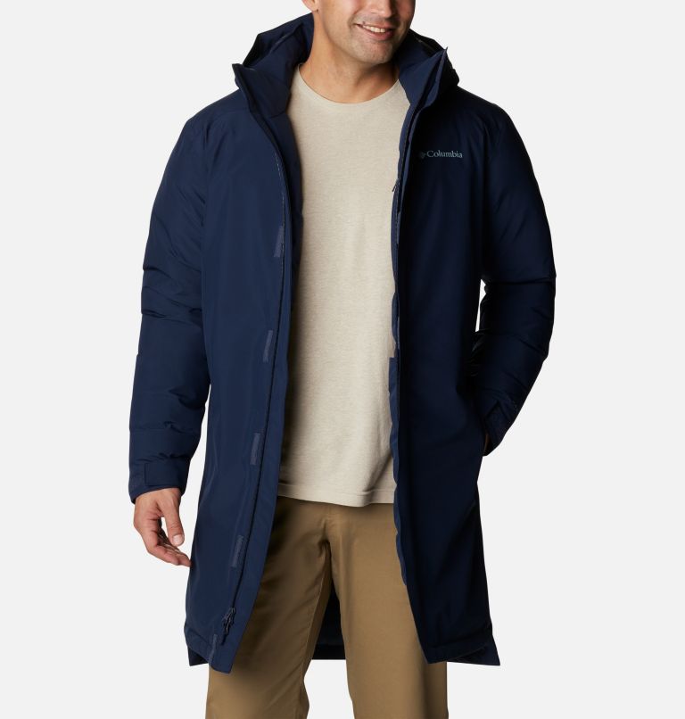 Men's Arrow Trail Insulated Parka, Color: Collegiate Navy, image 9
