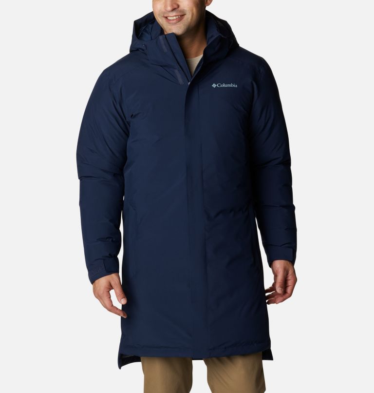 Men's Arrow Trail Insulated Parka, Color: Collegiate Navy, image 1