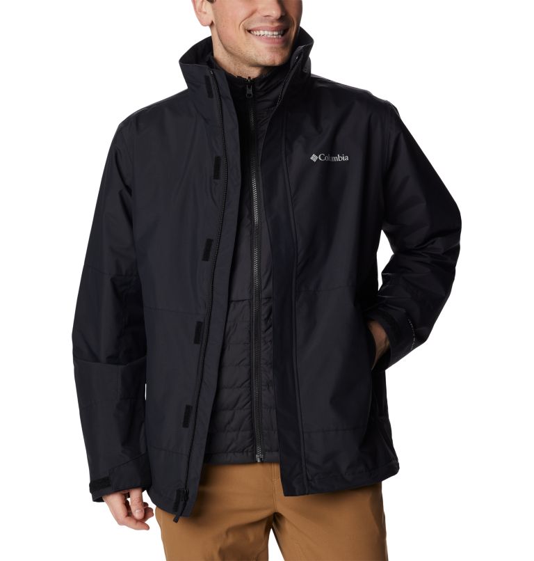 Men's Agate Alley Interchange Jacket, Color: Black, image 12