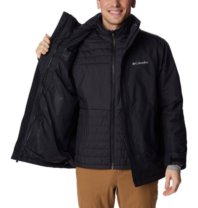 Men's Agate Alley Interchange Jacket, Color: Black, image 8