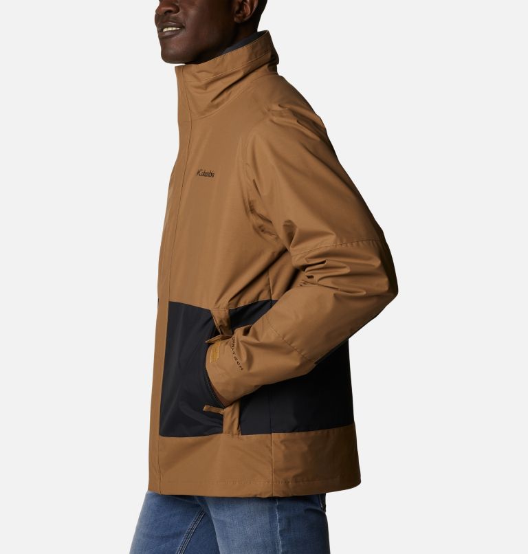 Men's Agate Alley Interchange Jacket, Color: Delta, Black, image 3