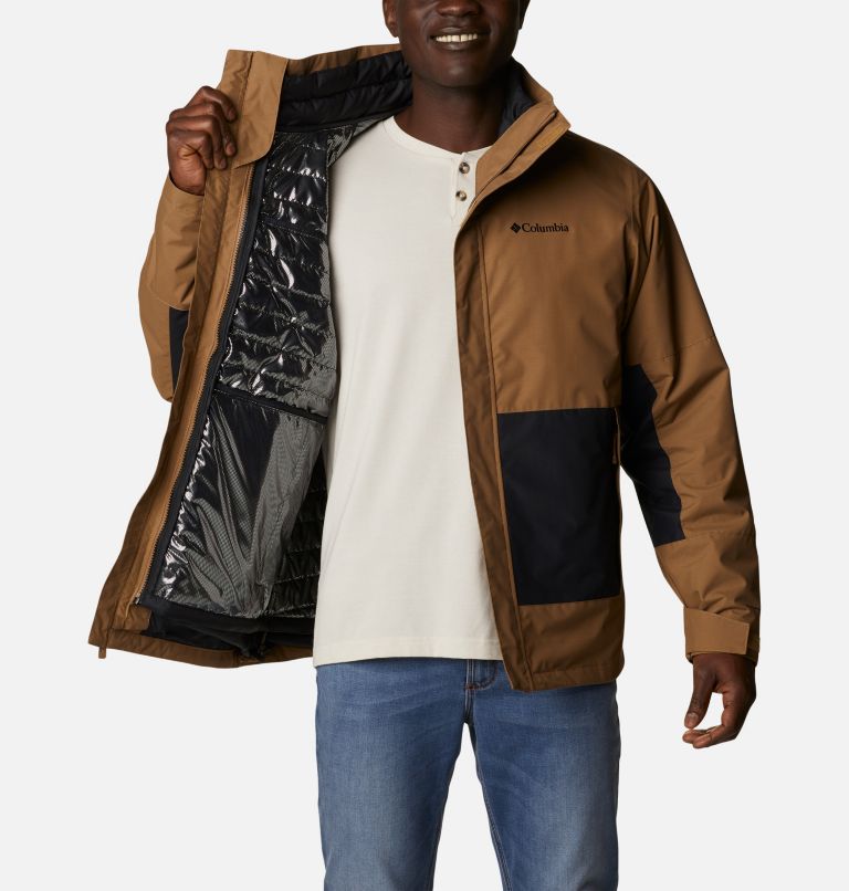 Men's Agate Alley Interchange Jacket, Color: Delta, Black, image 6