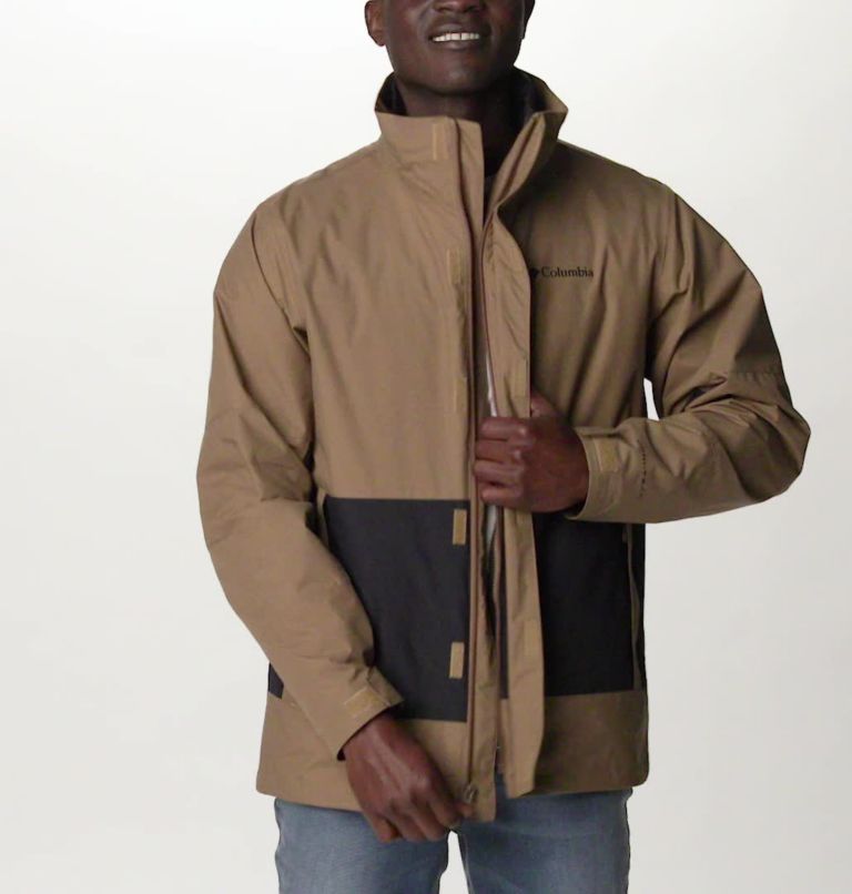 Men's Agate Alley Interchange Jacket, Color: Delta, Black
