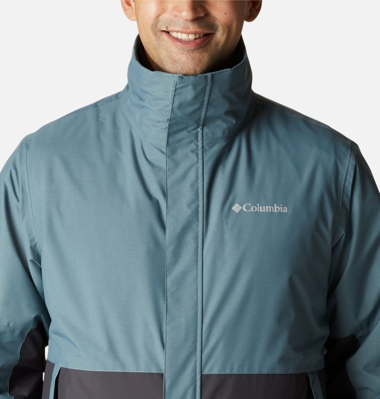 Men's Agate Alley Interchange Jacket, Color: Metal, Shark, image 4