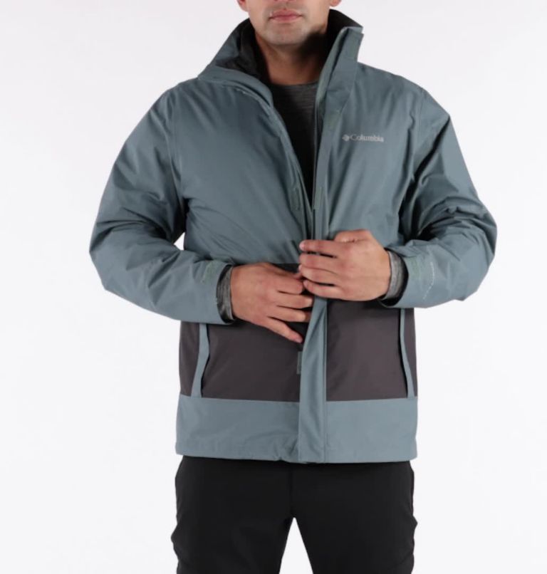 Men's Agate Alley Interchange Jacket, Color: Metal, Shark