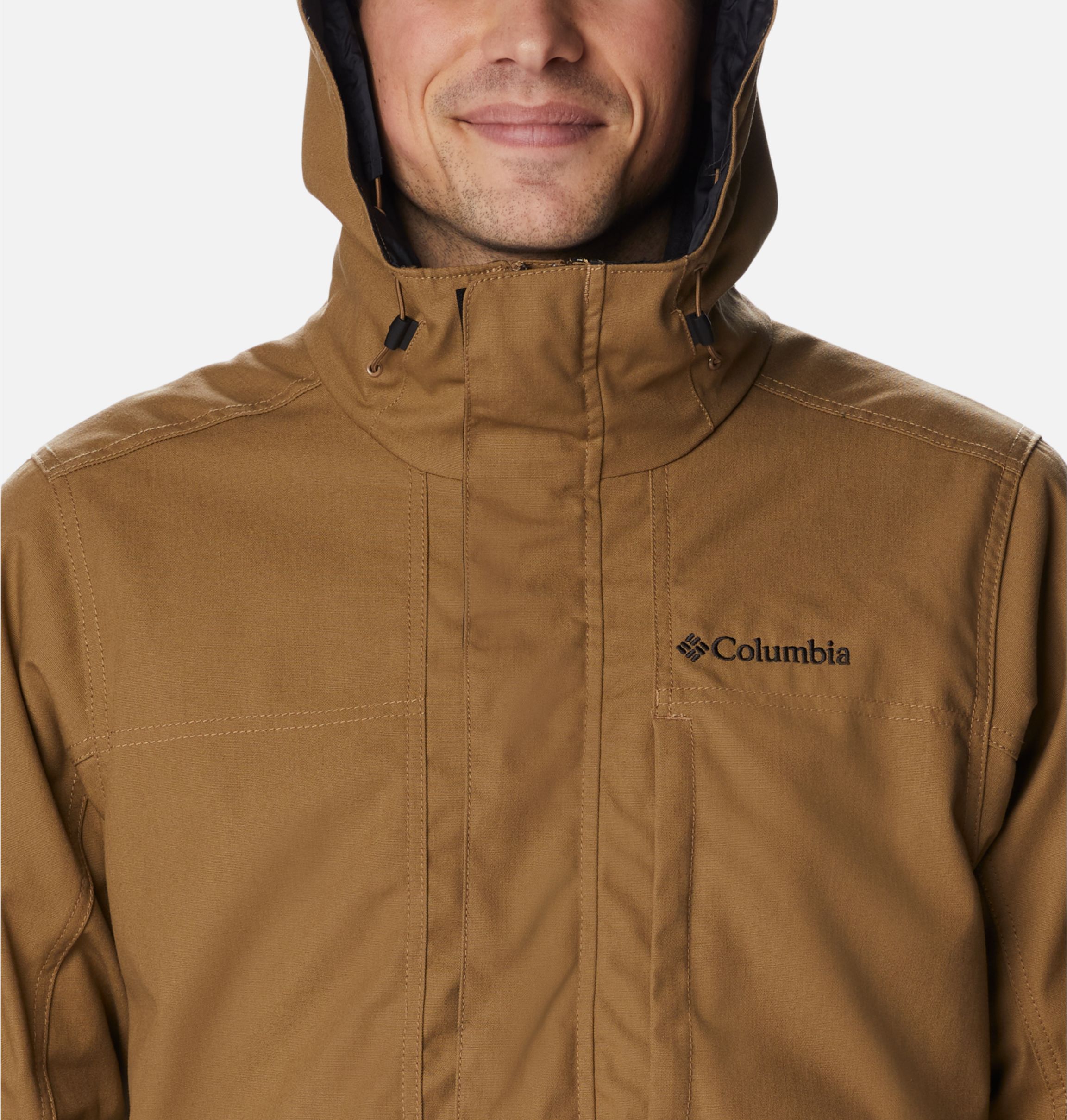 Columbia Men's Loma Vista Water-Resistant Fleece-Lined Hooded Parka