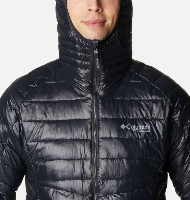 Avis Columbia Platinum Peak Hooded Jkt Homme : Doudoune synthétique  Randonnée, Trek