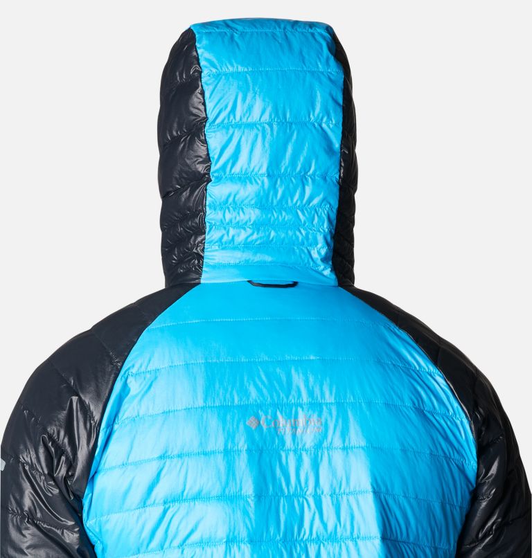 Platinum Peak Hooded Jacket | 491 | XL, Color: Compass Blue, Black, image 7