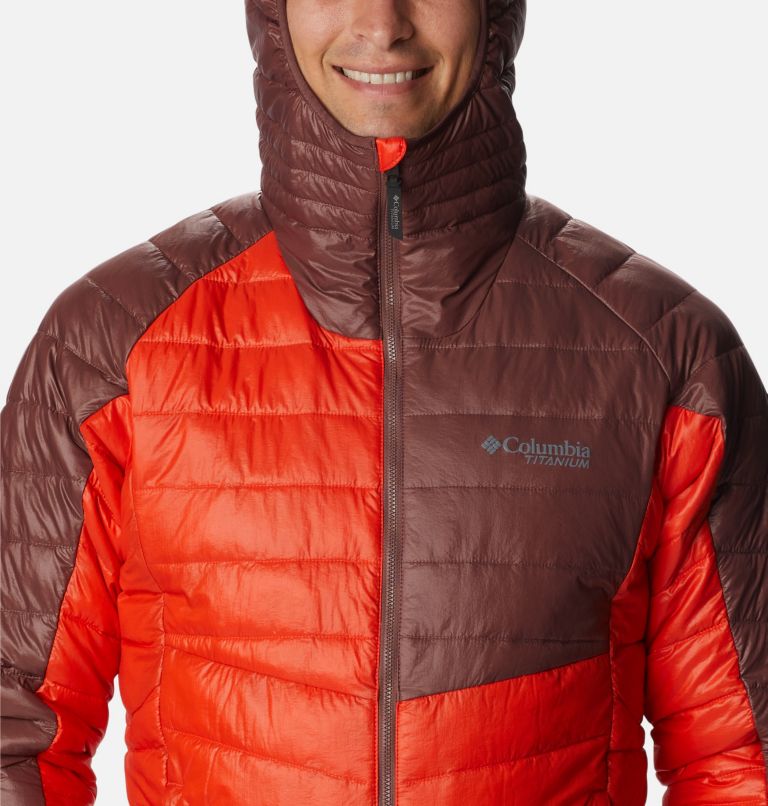 Platinum Peak Hooded Jacket | 839 | S, Color: Spicy, Light Raisin, image 4